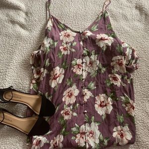 Floral maxi dress 2X